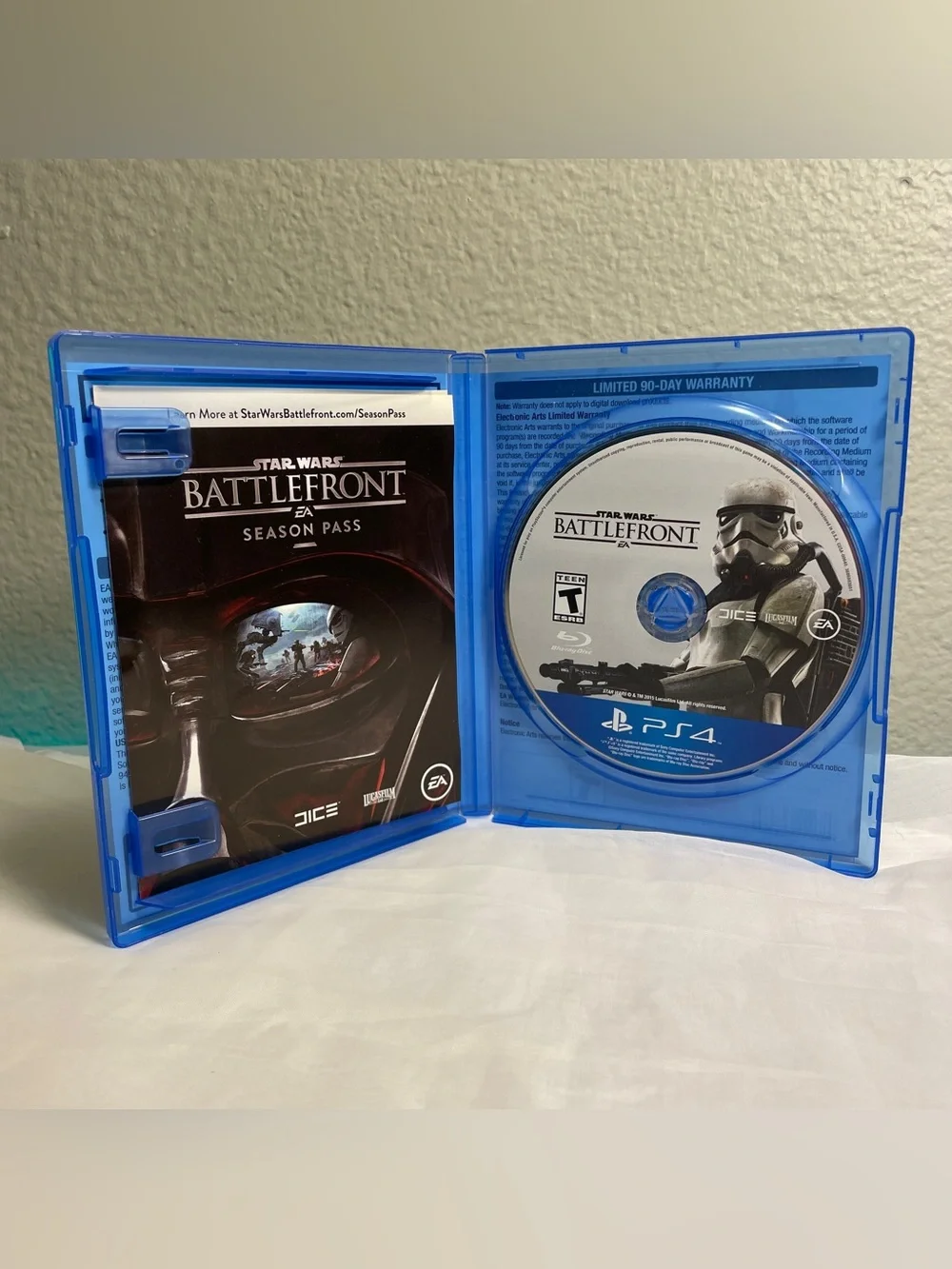 Star Wars: Battlefront (Sony PlayStation 4, PS4) Tested 2015 Tested & Works